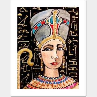 Queen Nefertiti Posters and Art